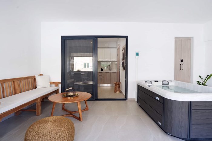 Private Terrasse & Whirlpool